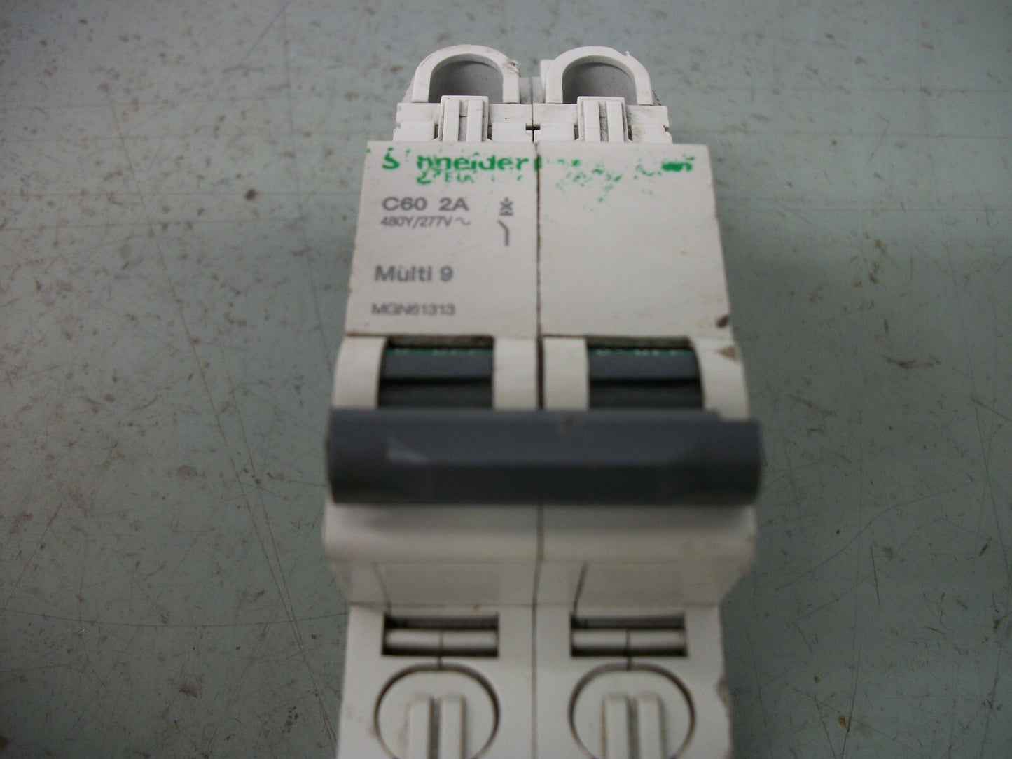 TELEMECANIQUE MULTI 9 C60 MINI CIRCUIT BREAKER MGN61313 2AMP 480VOLT 2POLE