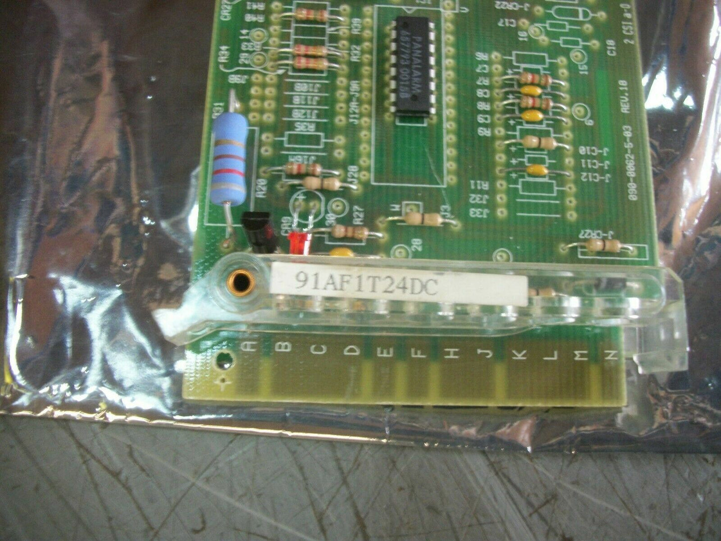 PANALARM ALARM SEQUENCER CIRCUIT BOARD 91AF1T24DC