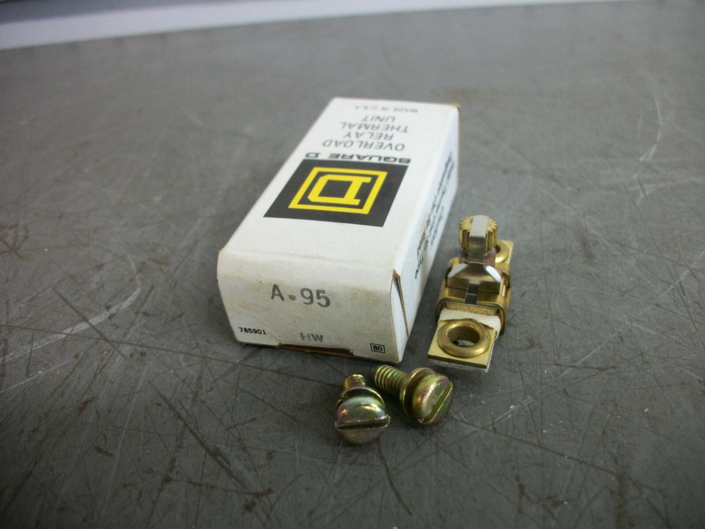 SQUARE D OVERLOAD RELAY THERMAL HEATER A.95 NIB