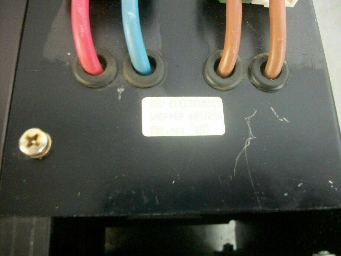 AGV ELECTRONICS DC MOTOR CONTROLLER CHOPPER 48V/20A 20AMP 48VOLT