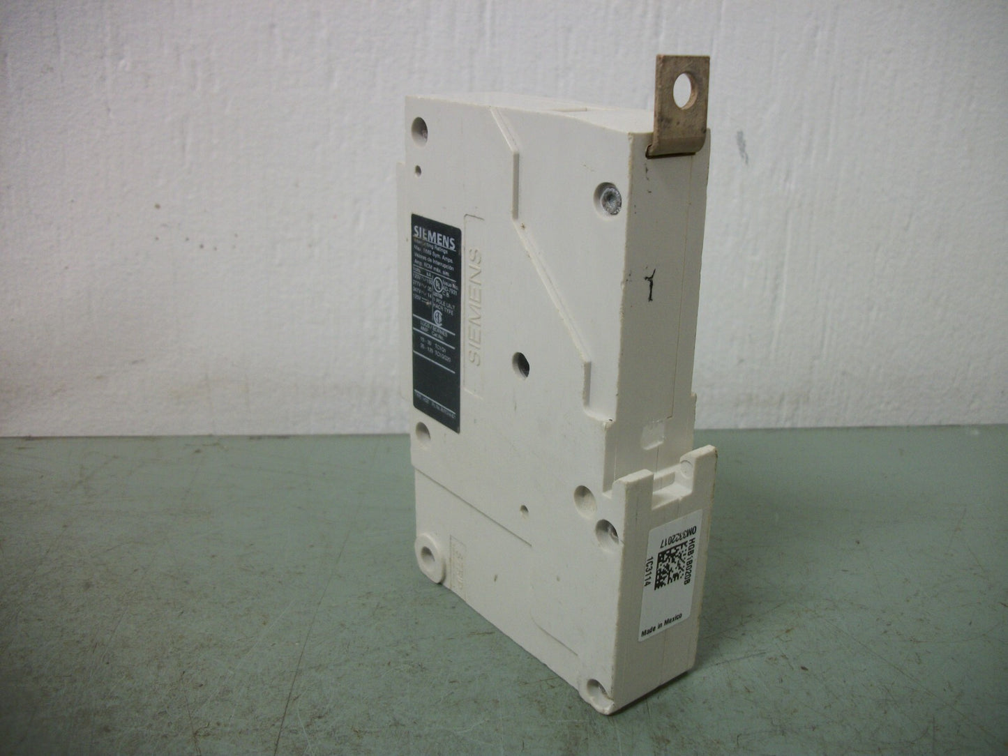 SIEMENS HGB CIRCUIT BREAKER HGB1B020 20AMP 347VOLT 1POLE