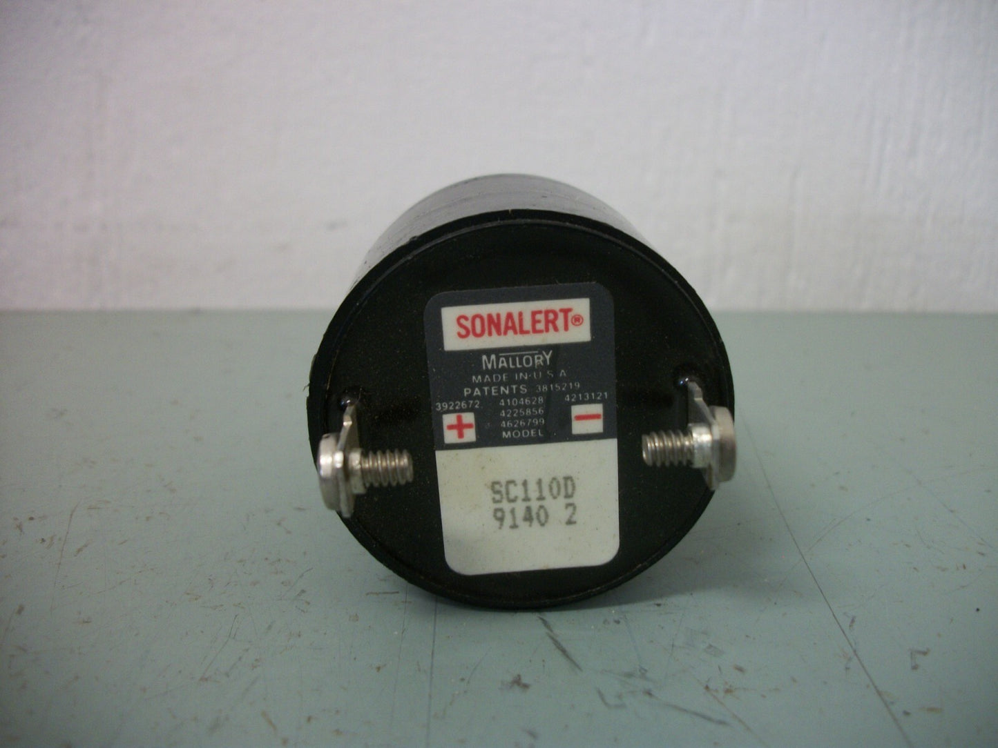 MALLORY SONALERT SIGNALING DEVICE BUZZER SC110D 30-120VAC 6-21mA