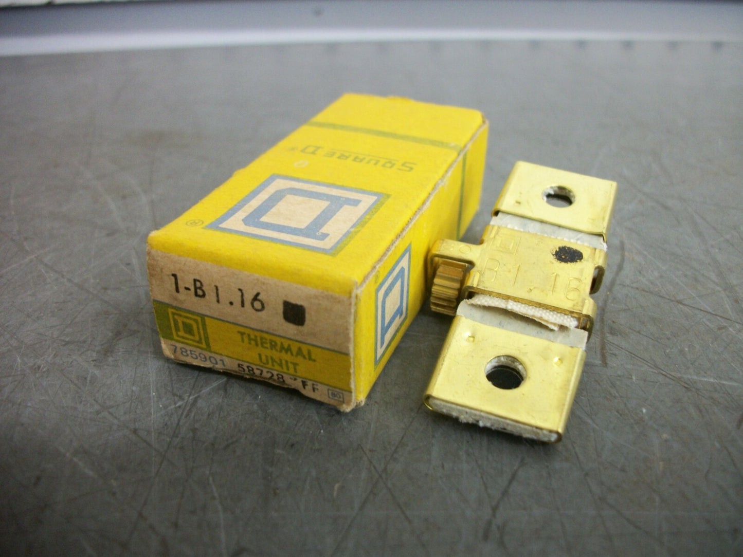 SQUARE D OVERLOAD RELAY THERMAL HEATER B1.16 NIB