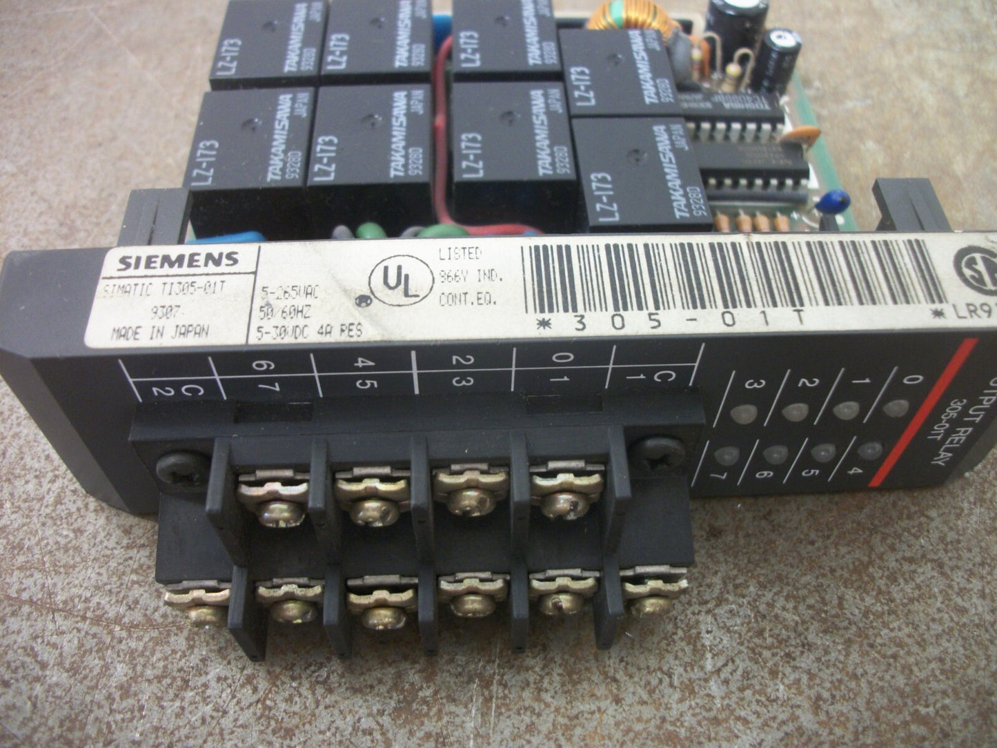 SIEMENS SIMATIC OUTPUT RELAY MODULE TI305-01T