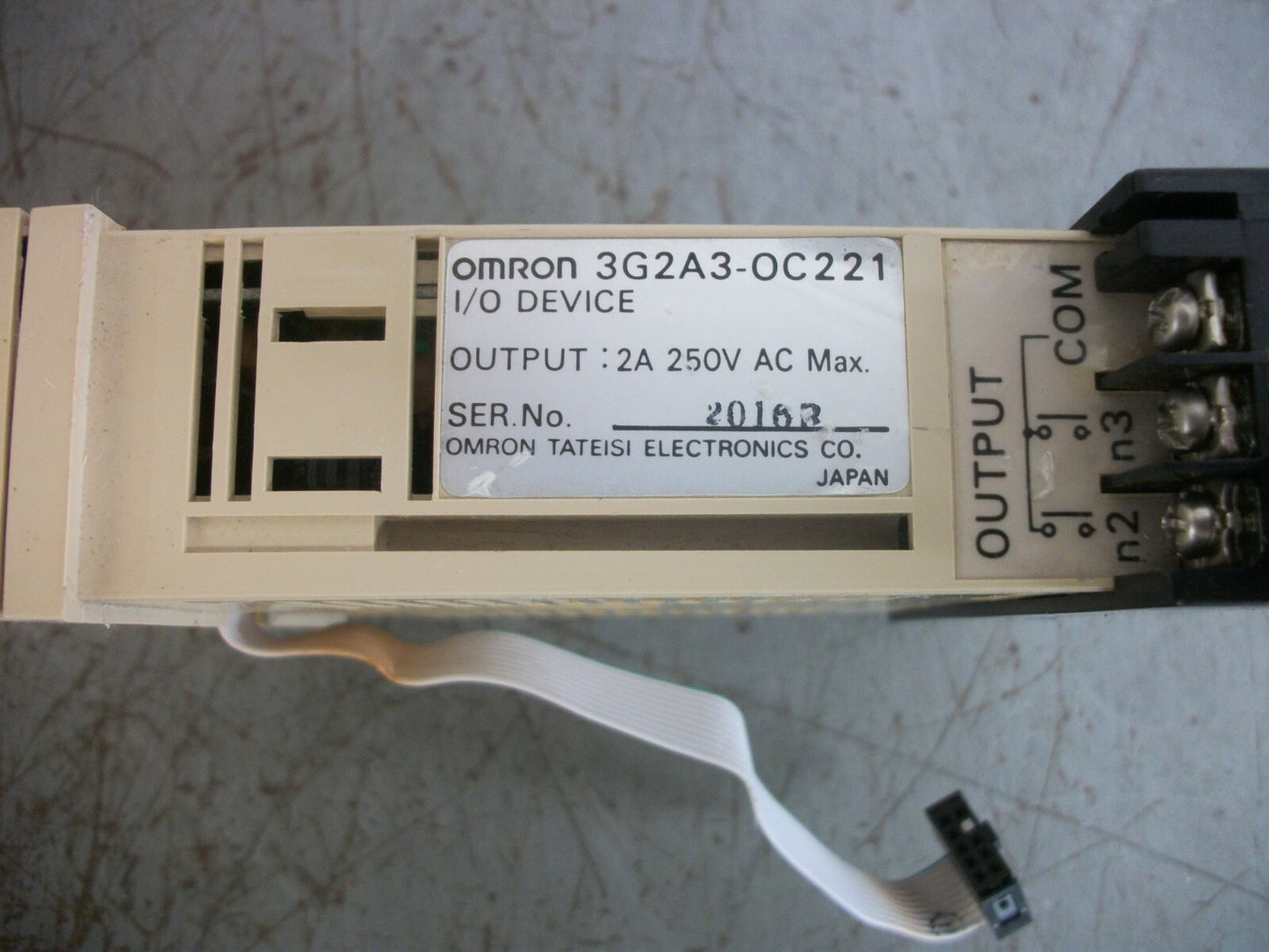 OMRON OUTPUT MODULE 3G2A3-OC221 2AMP 250VAC