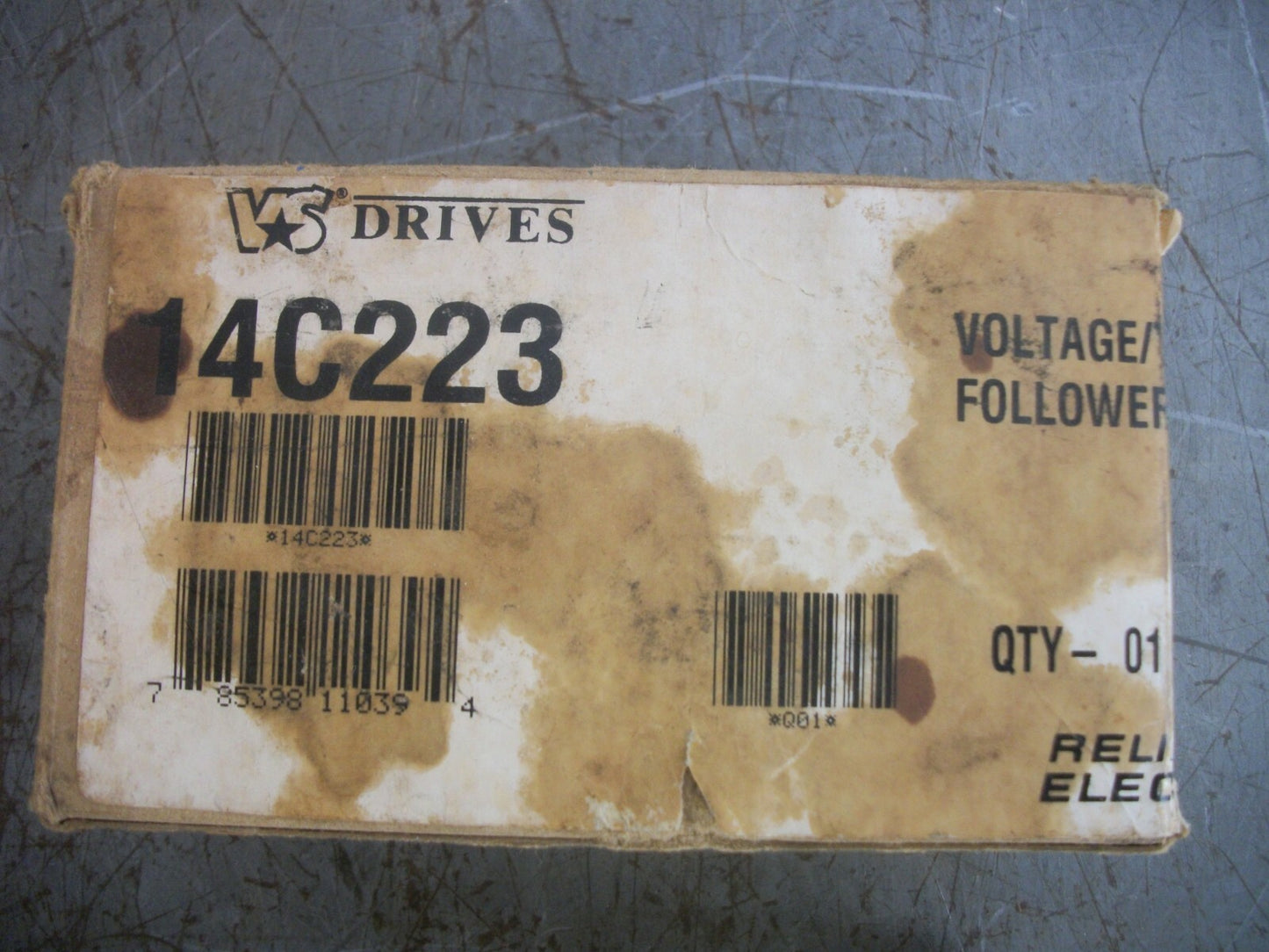 RELIANCE VS DRIVE VOLTAGE/TACHOMETER FOLLOWER KIT 14C223 NIB