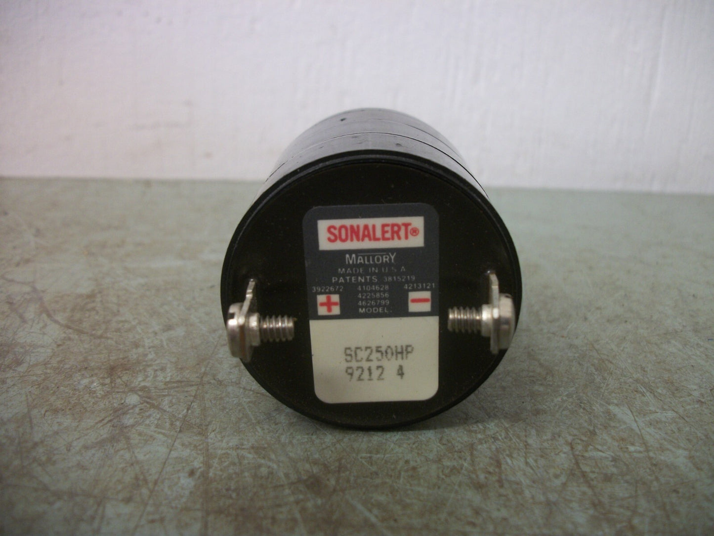 MALLORY SONALERT ALARM BUZZER SC250HP