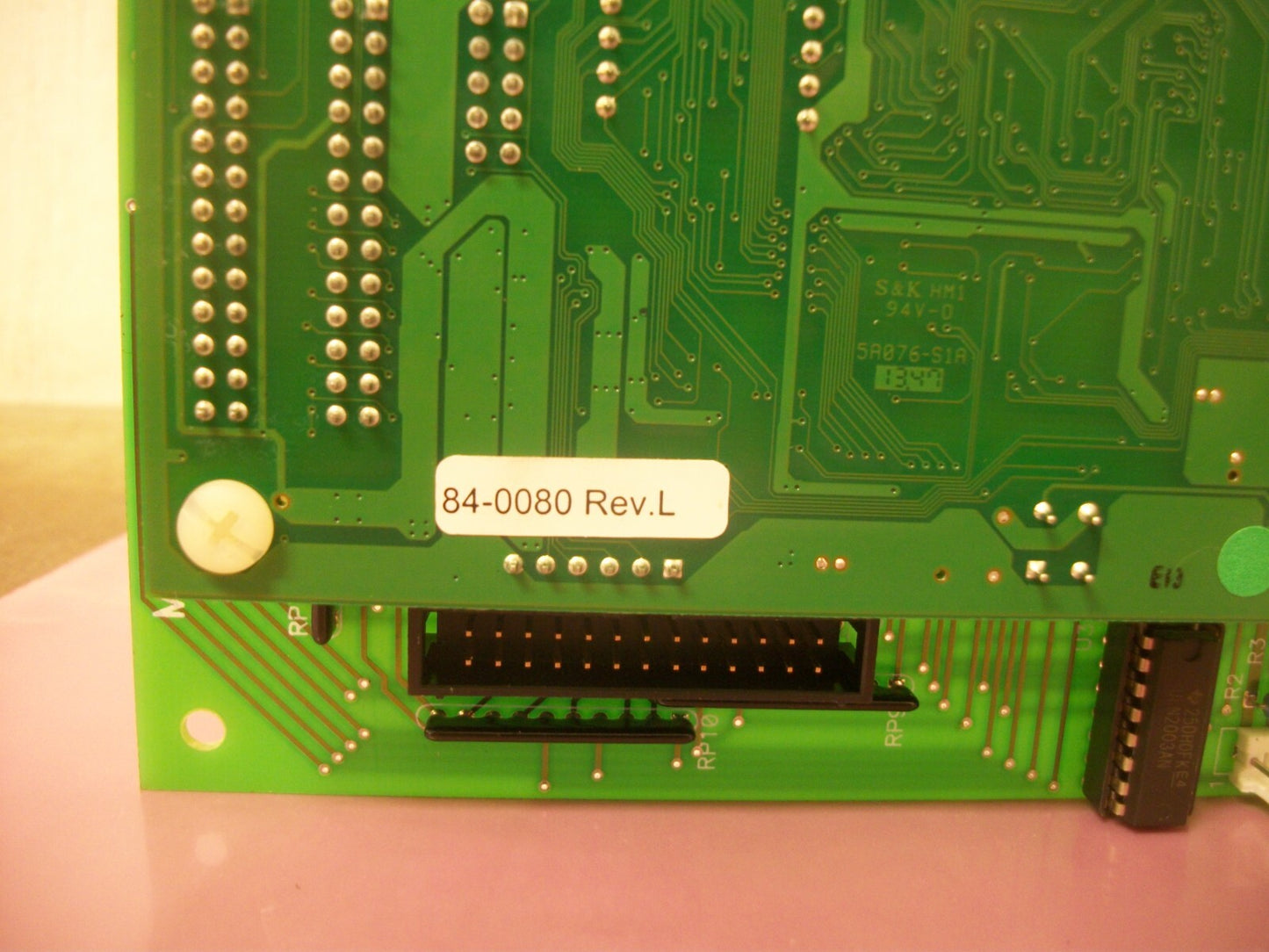 PLASTRAC CPU PROCESSOR PCB BOARD 84-0080 REV L