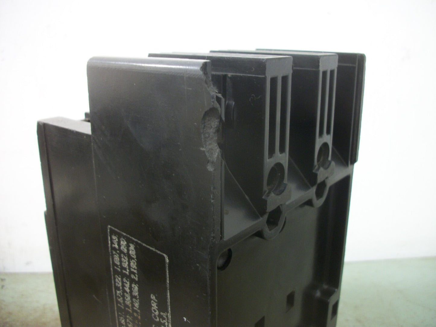 WESTINGHOUSE AB DE-ION F-FRAME CIRCUIT BREAKER 1222032 15AMP 600VOLT 3POLE