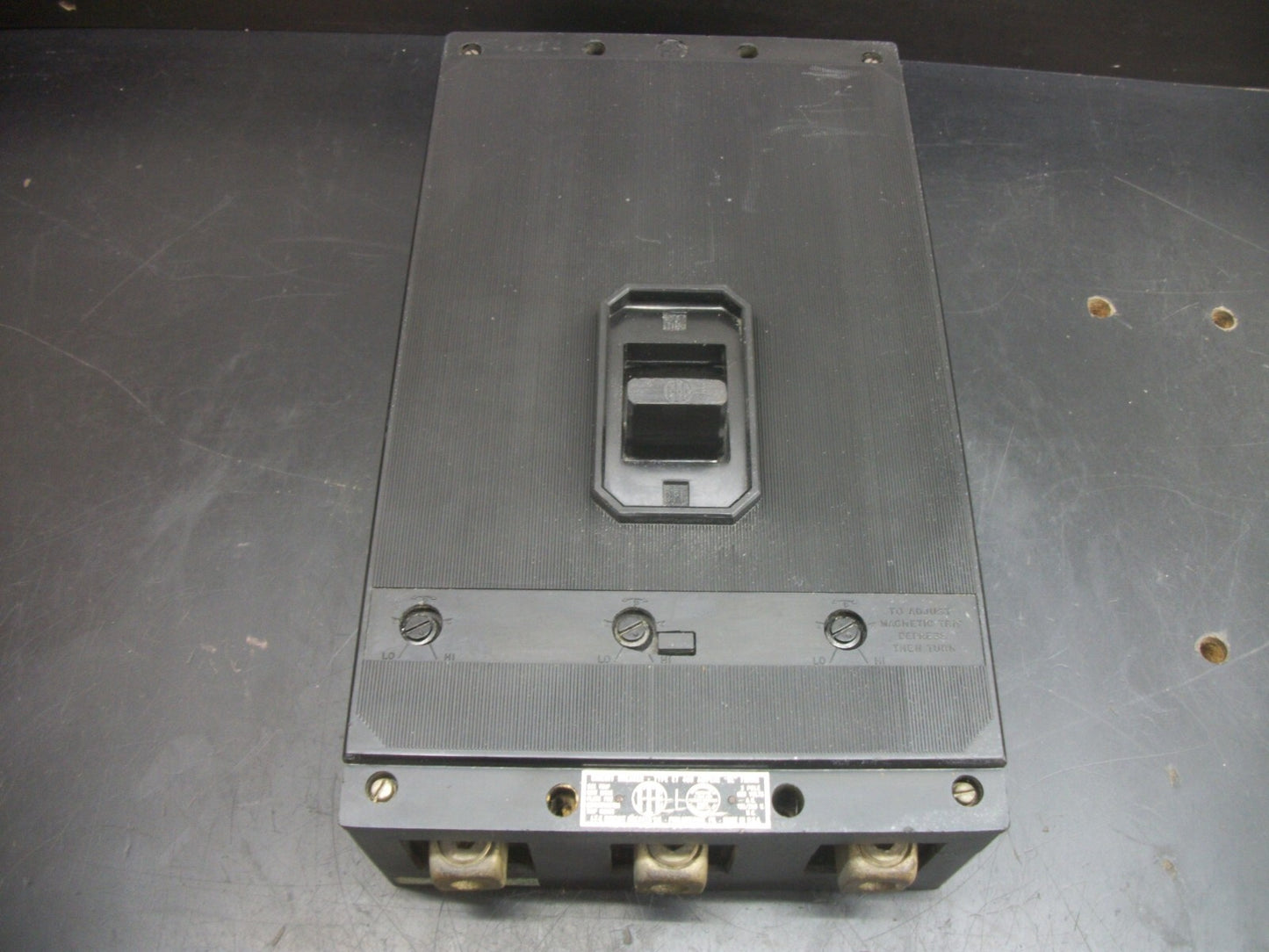 SIEMENS ITE ET KL CIRCUIT BREAKER KL3400F 400AMP 600VOLT 3POLE W/400A TRIP