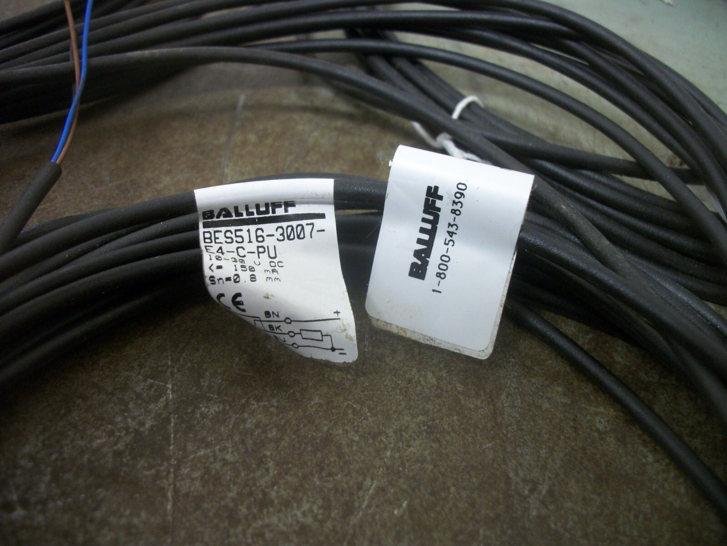 BALLUFF LOT OF 5 PROXIMITY SENSOR SWITCHES BES516-3007-E4-C-PU NEW