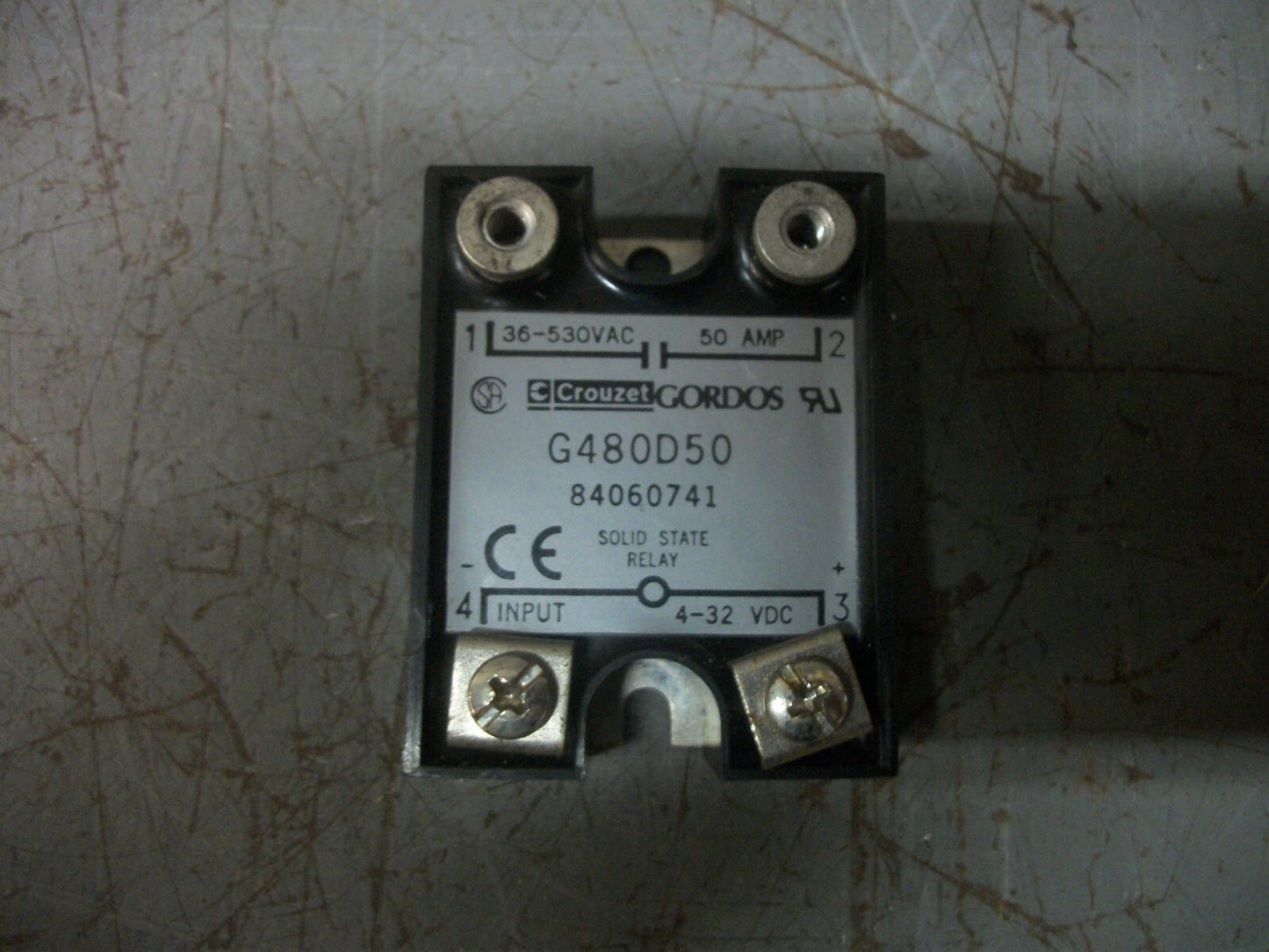 CROUZET GORDOS SOLID STATE RELAY G480D50 530VAC 50AMP