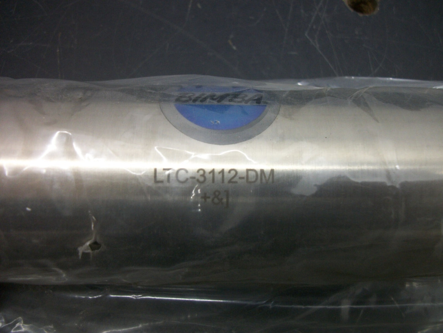 BIMBA SS DOUBLE-ACTING PNEUMATIC CYLINDER LT-3112-DM 2" BORE 12" STROKE NEW