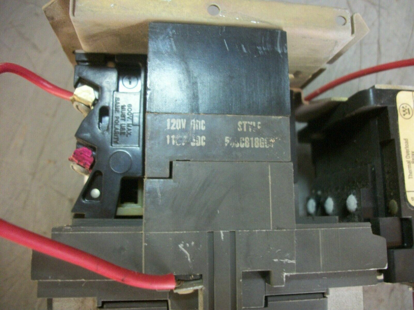 WESTINGHOUSE SIZE 2 MOTOR STARTER A201K2EA 120VCOIL 3PH 600V 25HP