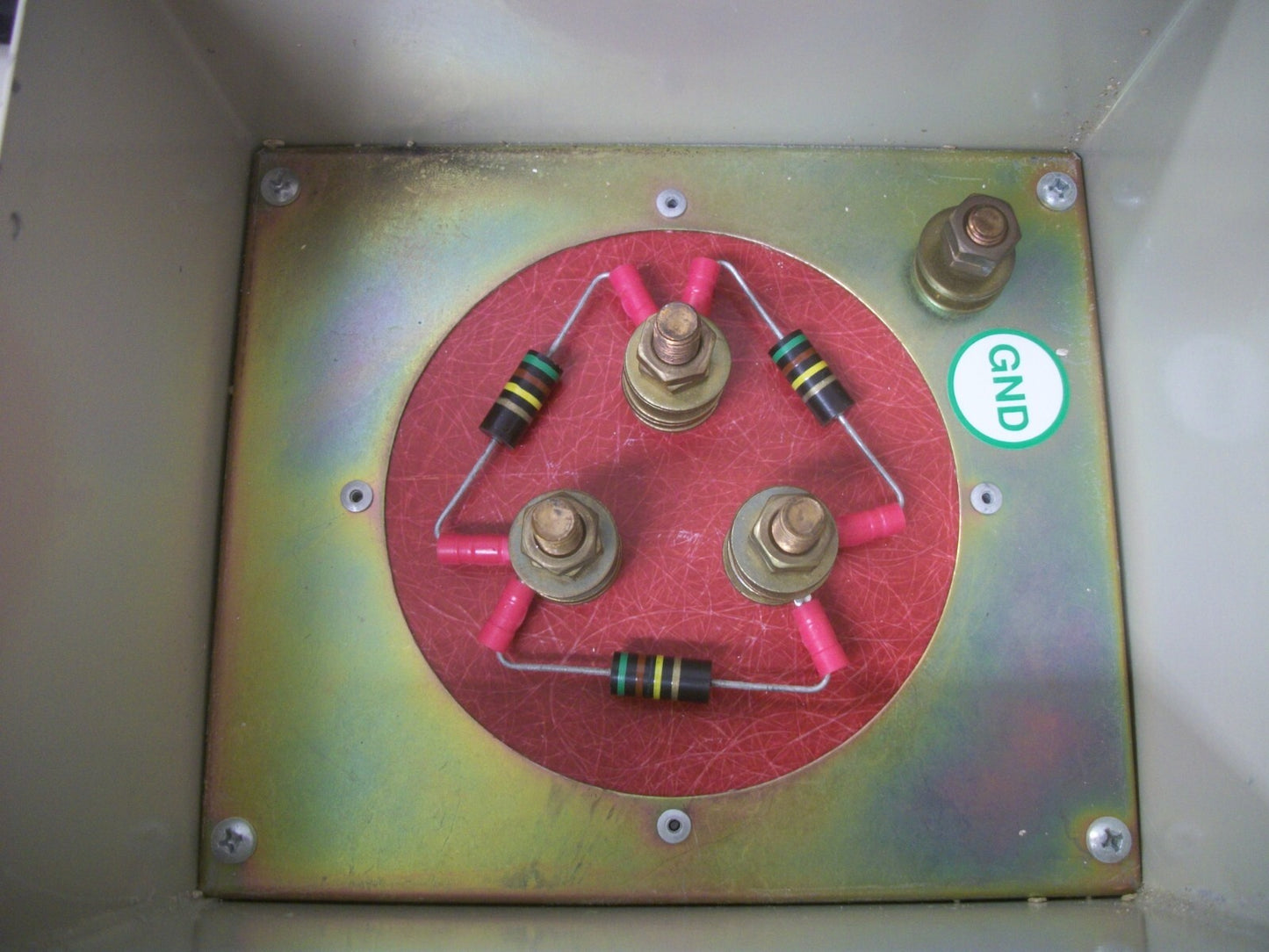 ABB 4KVAR 3PH CAPACITOR TYPE 3R C484R4 480VOLT NOB