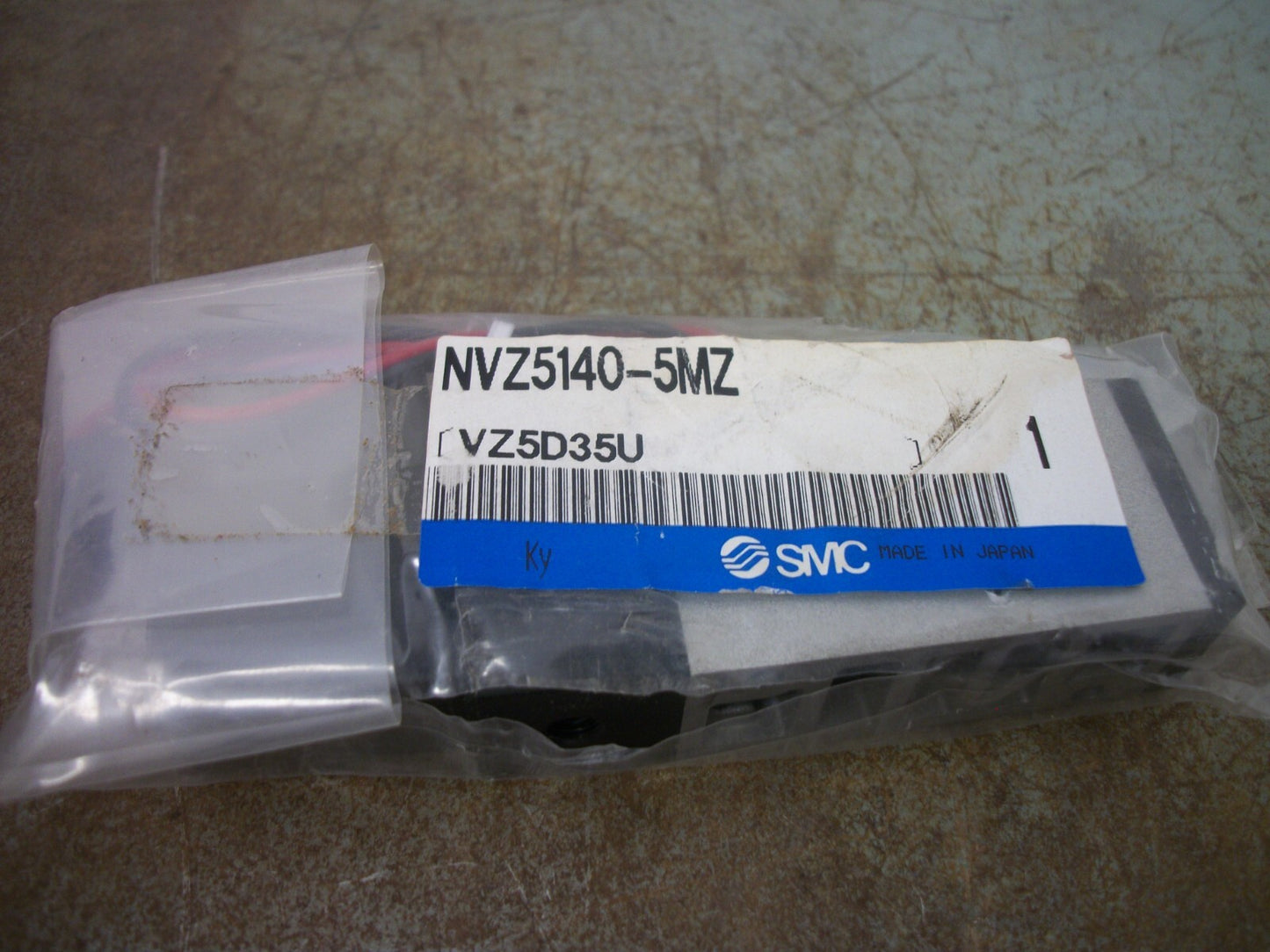 SMC SOLENOID VALVE NVZ5140-5MZ 24VCOIL NEW