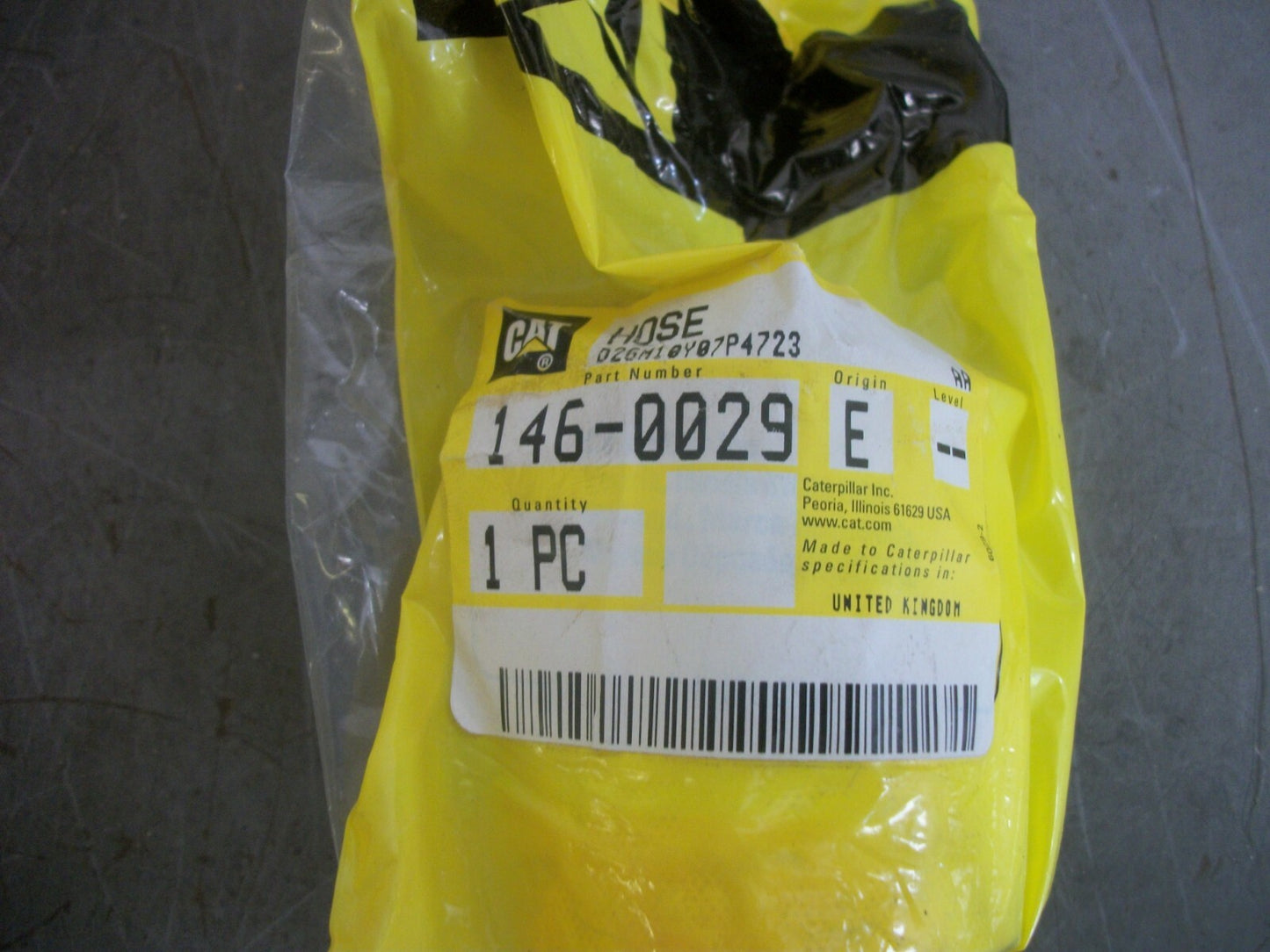 CAT HOSE 146-0029 NEW