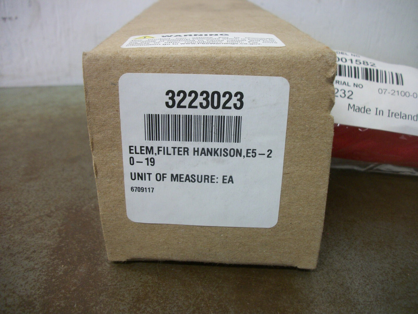 HANKISON SPXFLOW E5-20-19 FILTER ELEMENT 3223023 NIB