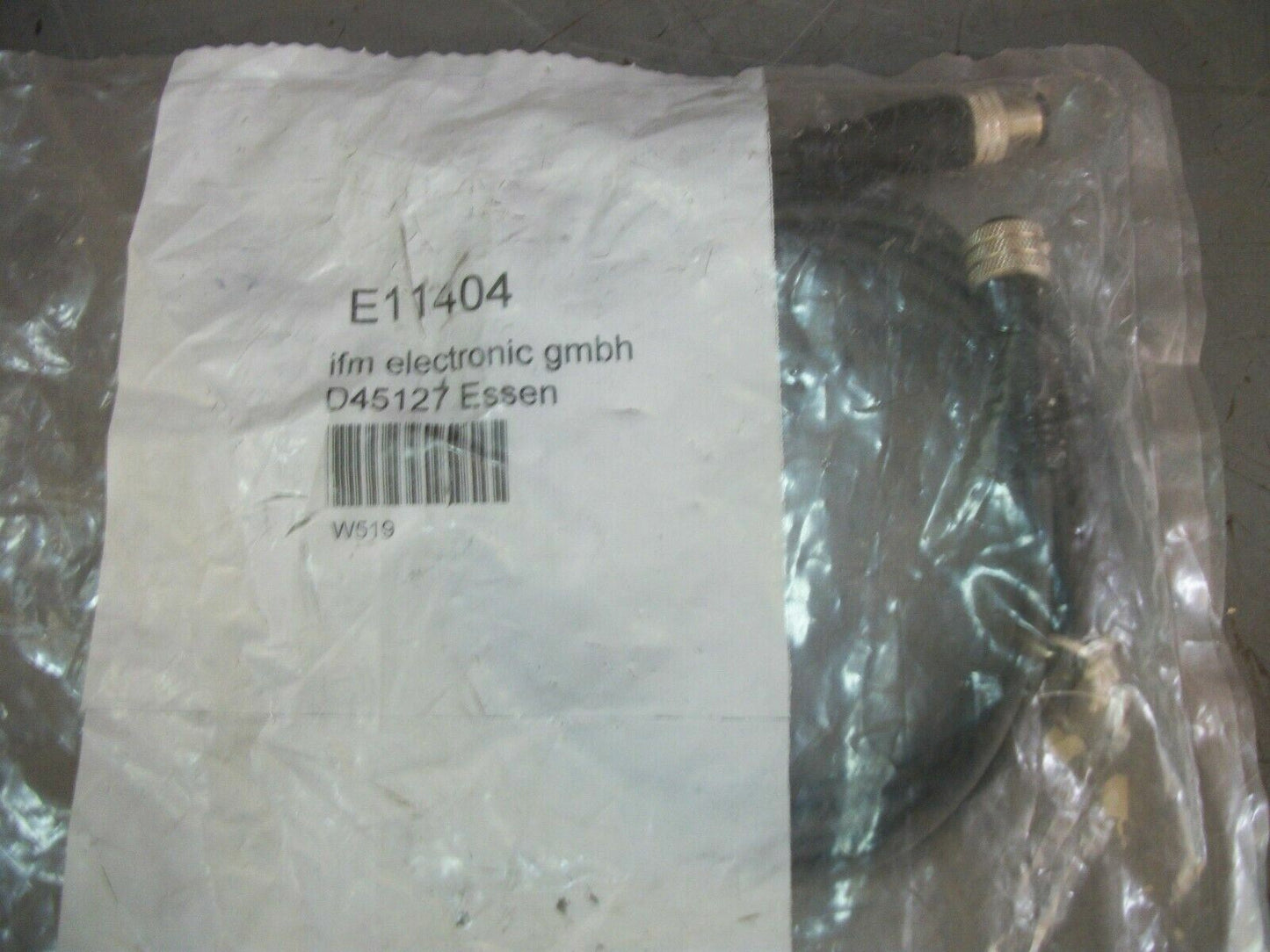 IFM EFECTOR ELECTRONIC CABLE E11404 NEW