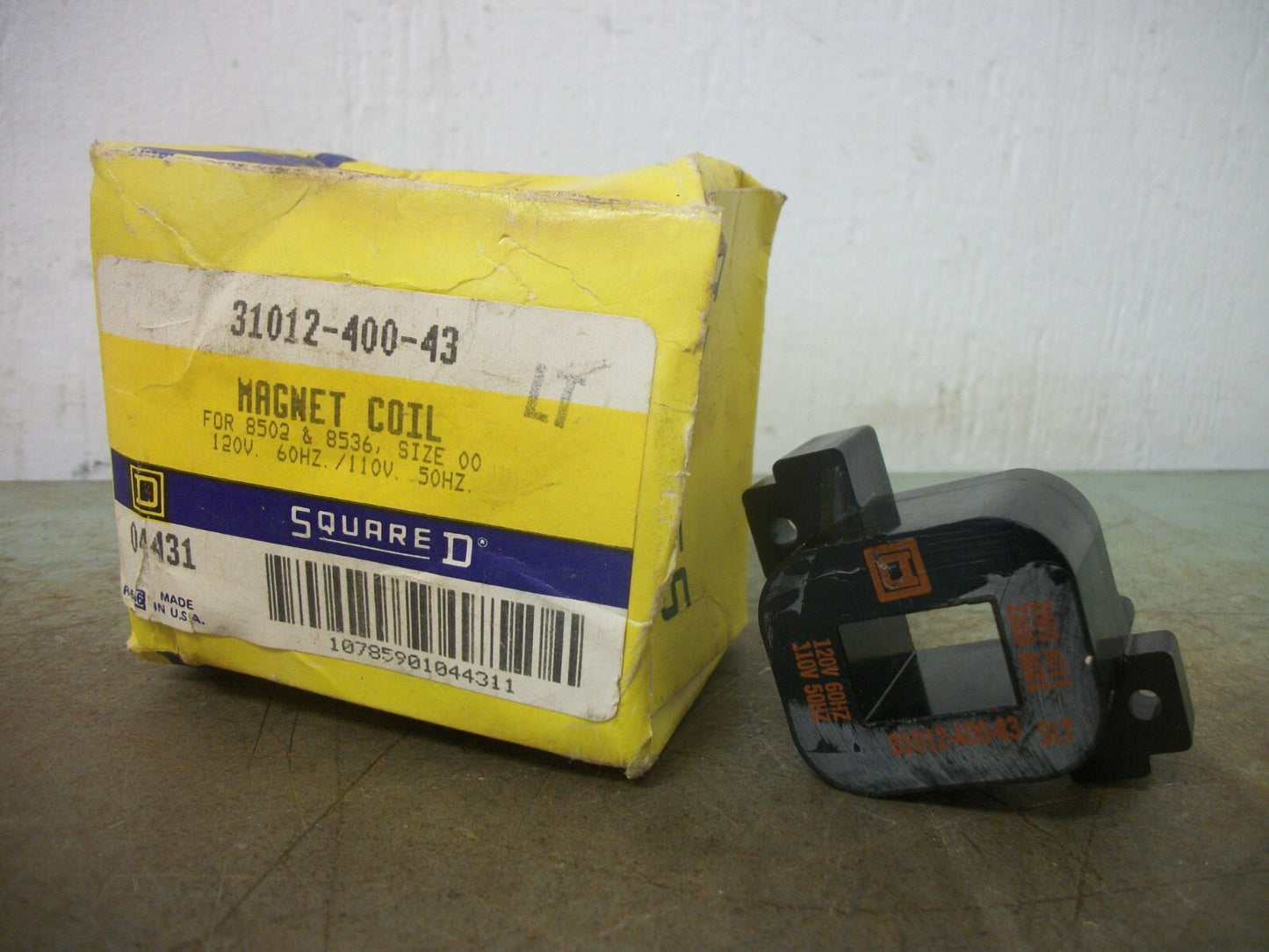SQUARE D SIZE 00 MAGNET COIL 31012-400-43 120VCOIL NIB