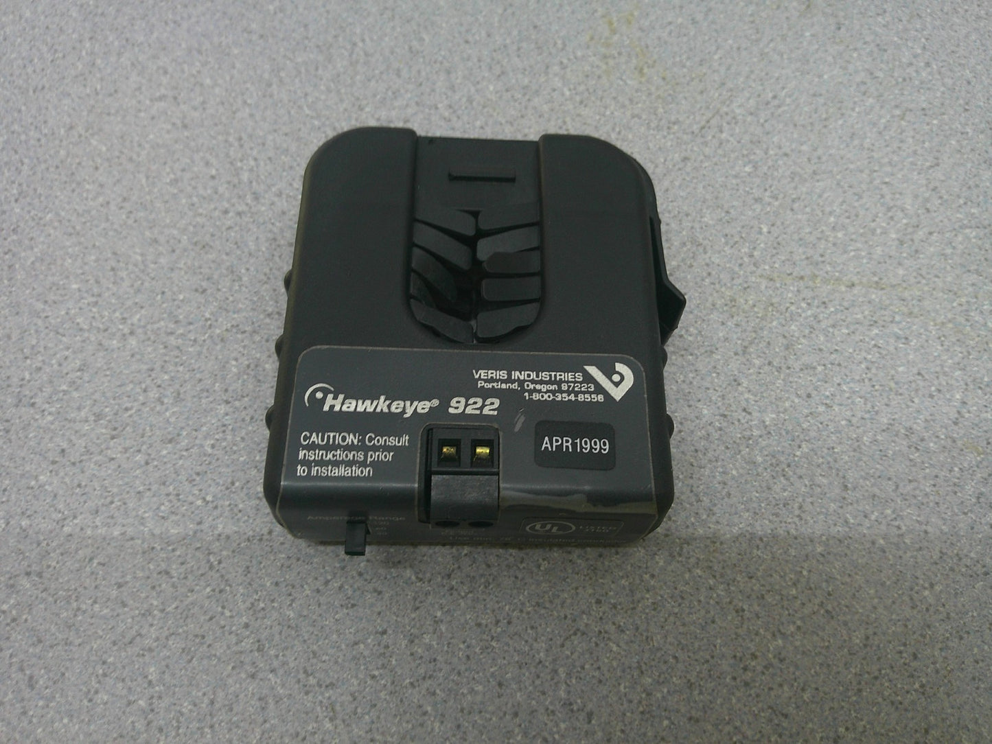 VERIS INDUSTRIES HAWKEYE 922 AC CURRENT SENSOR