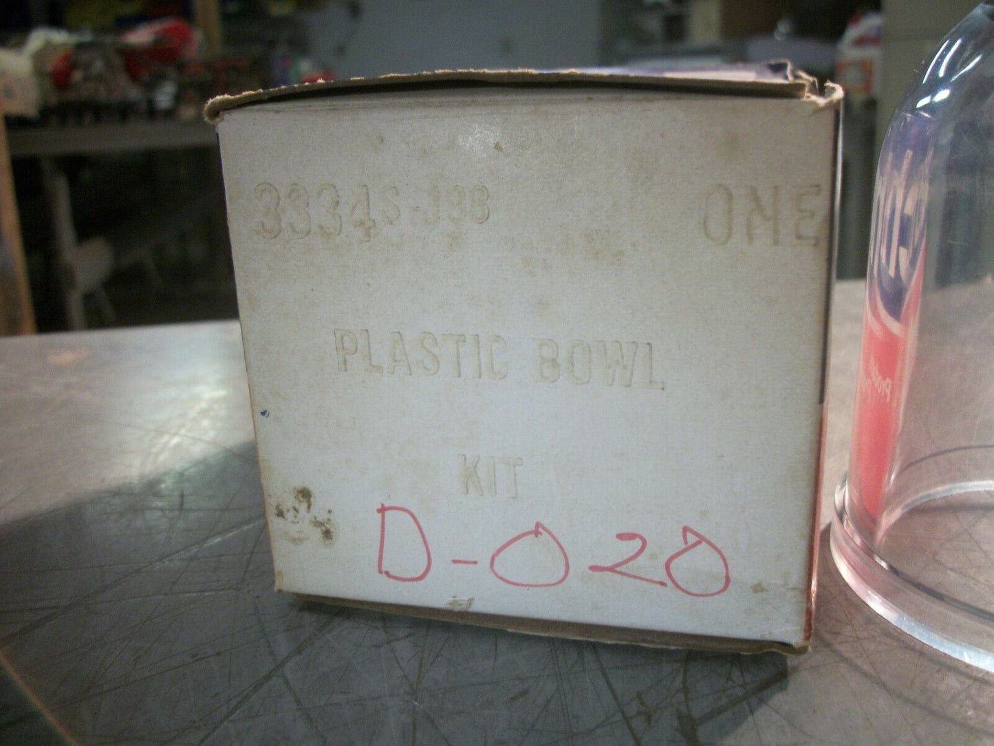 SCHRADER PLASTIC BOWL KIT 3334S-188 NIB