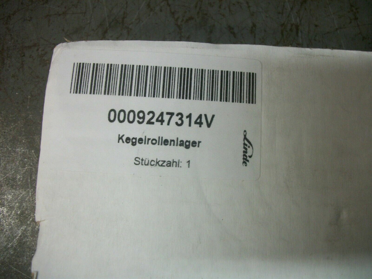 LINDE FENWICK TAPERED ROLLER BEARING 0009247314V NEW