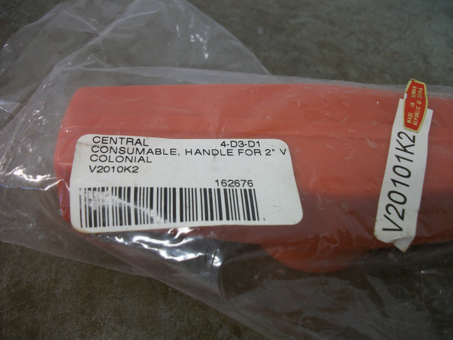 COLONIAL 2" CENTRAL PVC VALVE HANDLE V20101K2 NEW