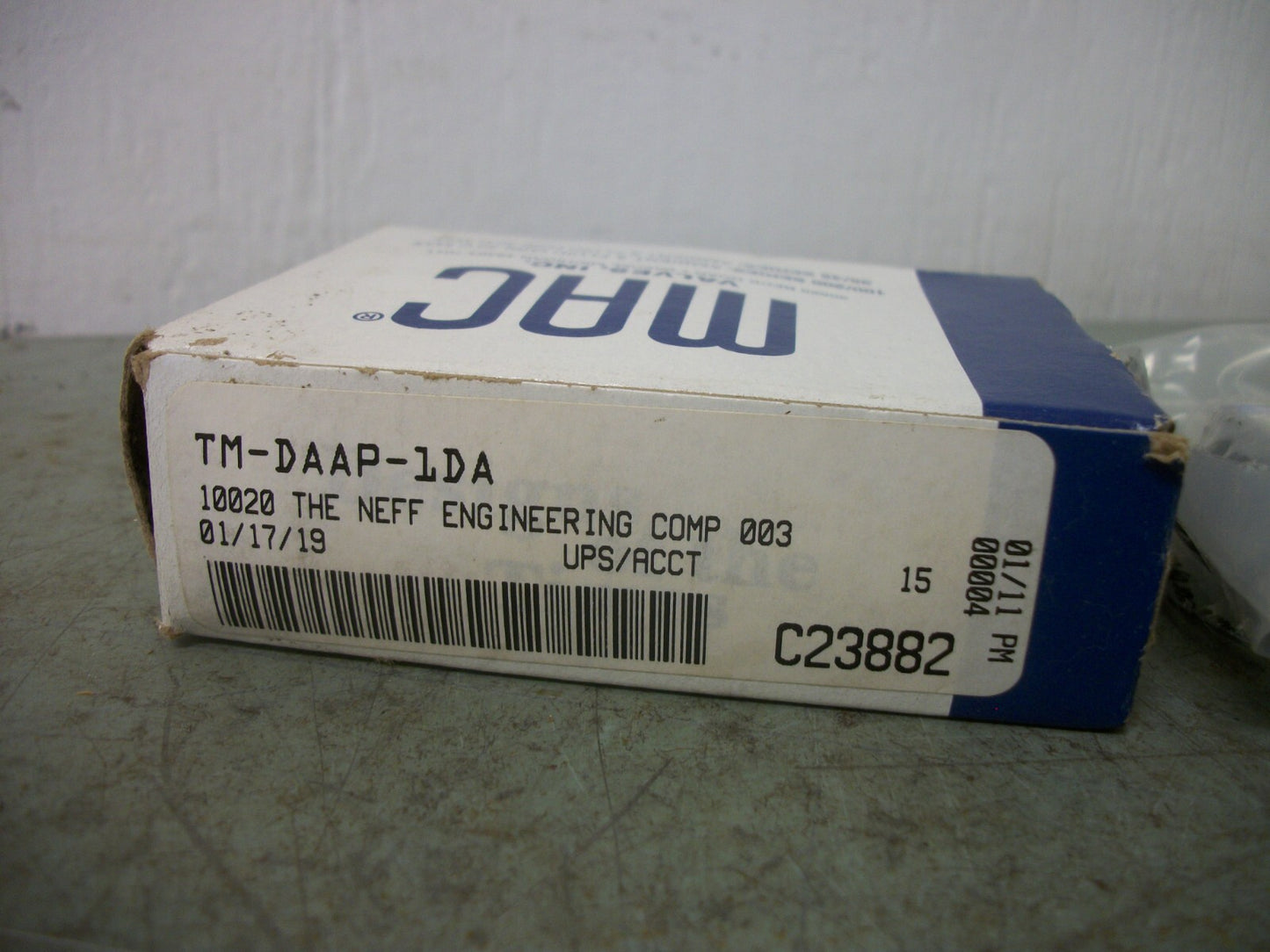 MAC SOLENOID VALVE TM-DAAP-1DA 120VCOIL 5.4W 25-150PSI NIB