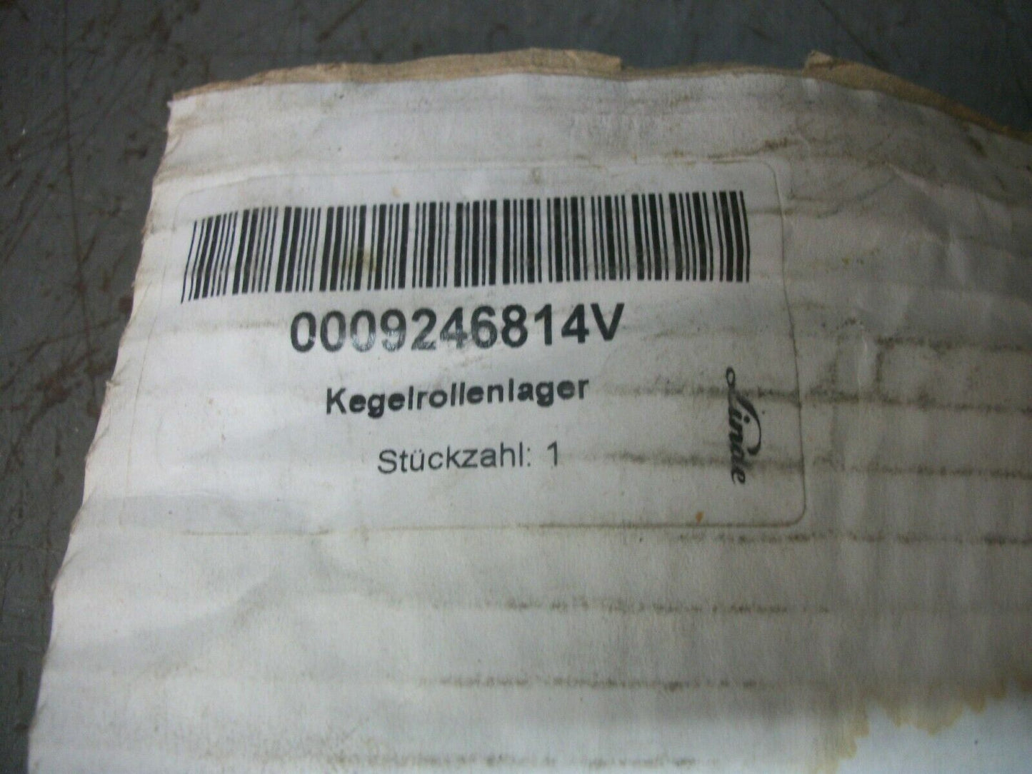 LINDE FENWICK TAPERED ROLLER BEARING 0009246814V NEW