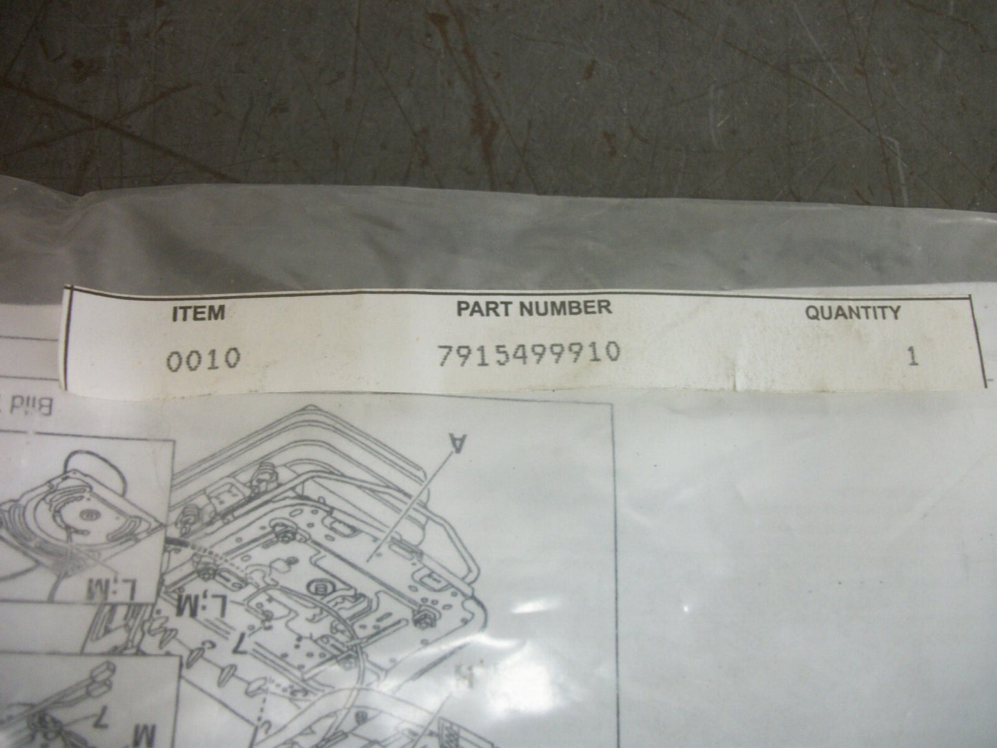 LINDE SWITCH WITH MAGNET 7915499910 NEW