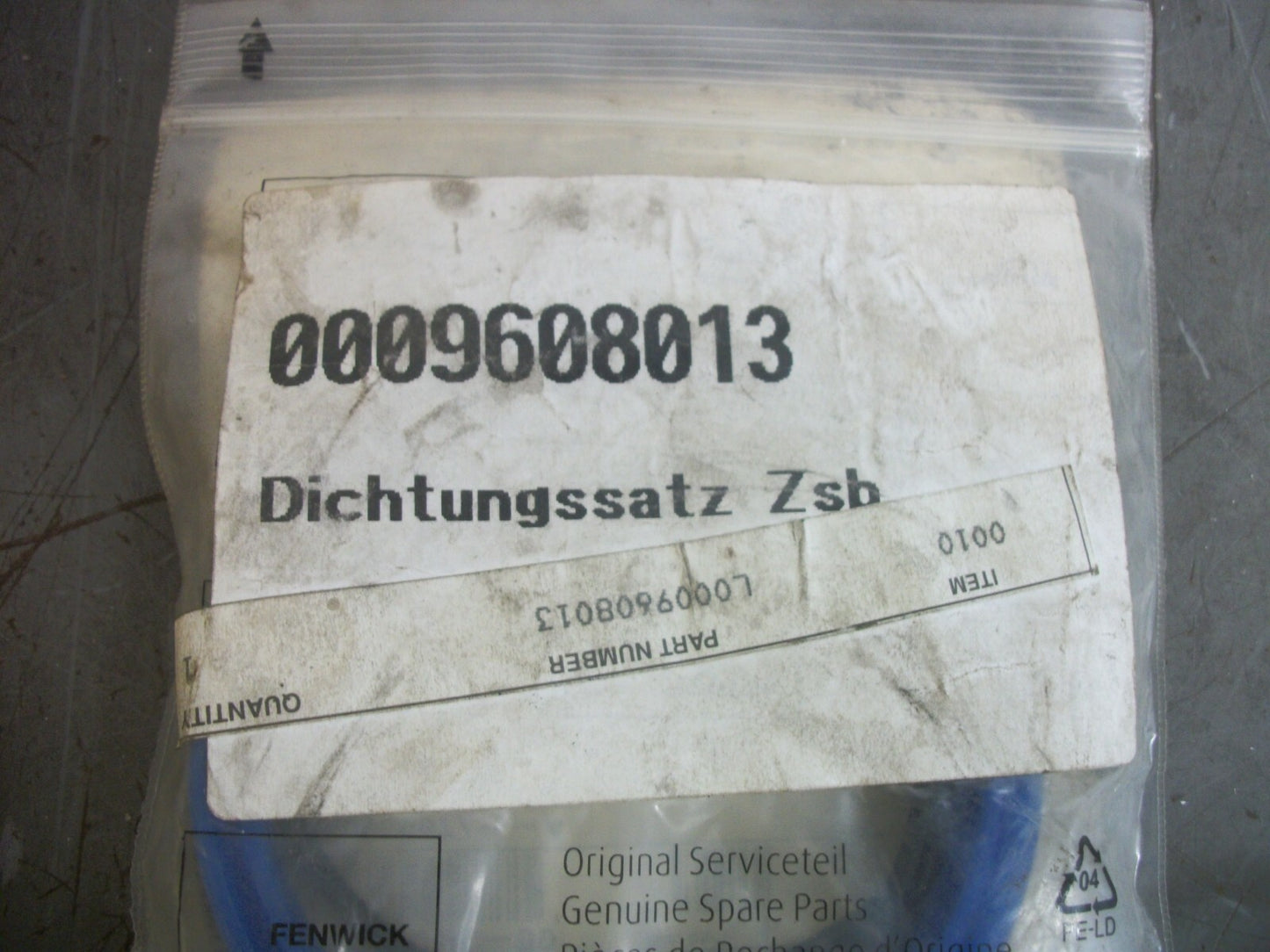 LINDE SEAL REPAIR KIT 0009608013 NEW