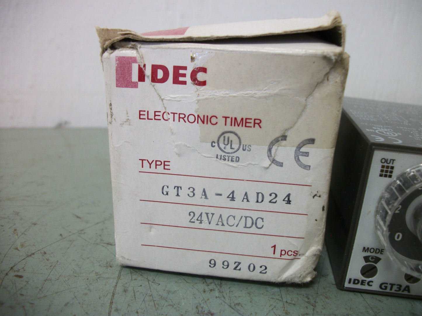 IDEC ELECTRONIC TIMER GT3A-4AD24 24VAC 11-PIN NIB