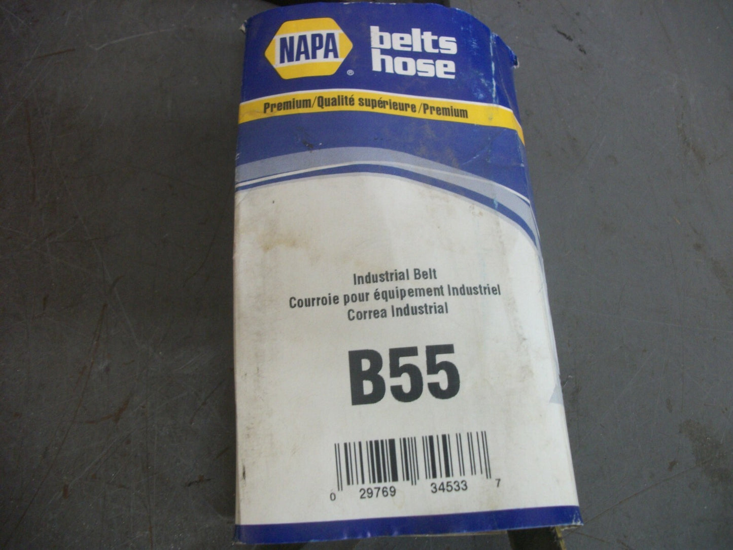 NAPA INDUSTRIAL ALTERNATOR BELT B55 NIB