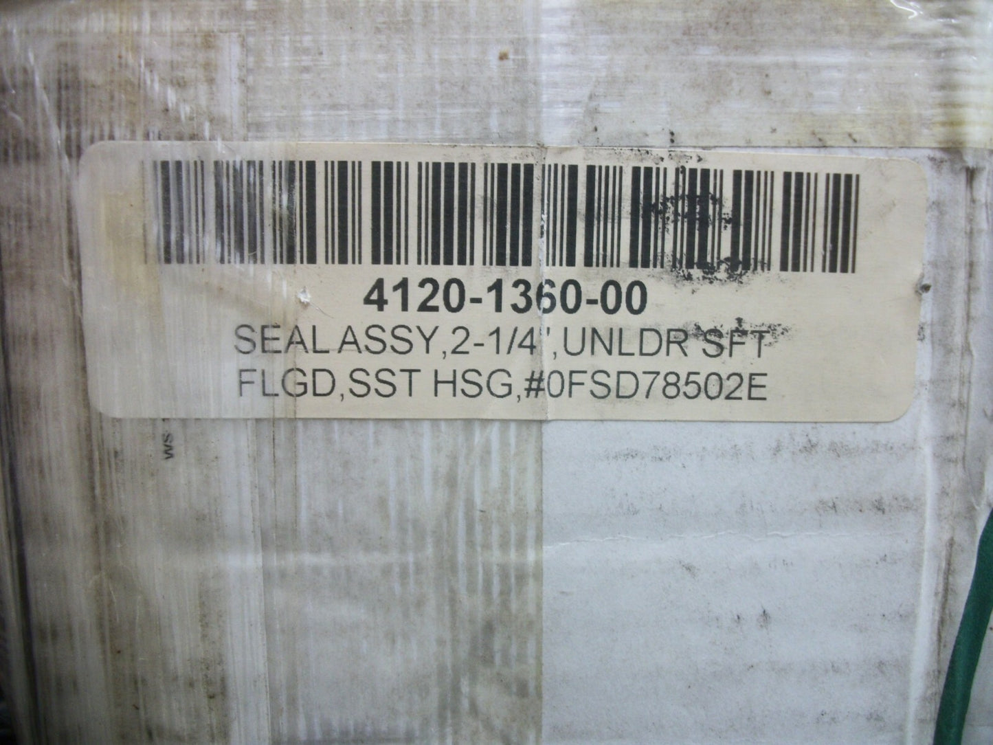 CINCHSEAL MODEL 7800 2-1/4" SHAFT SEAL 4120-1360-00 0FSD78502E NIB