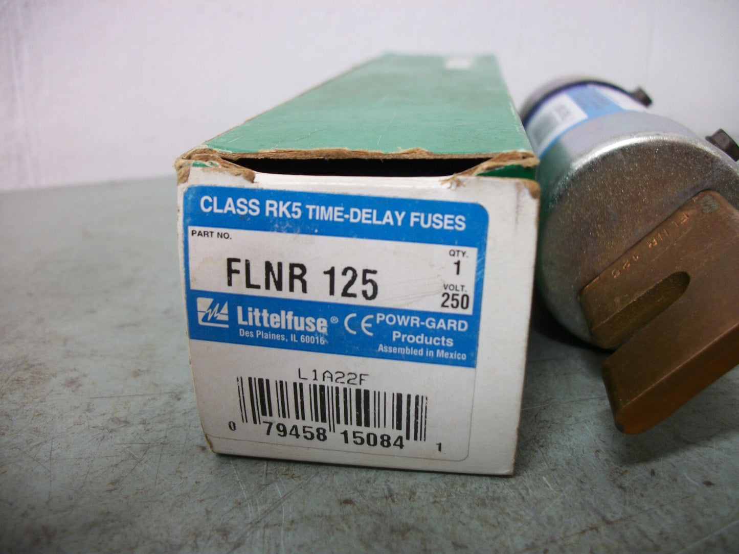 LITTELFUSE POWR-GARD FUSE FLNR125 125AMP 250AMP NIB