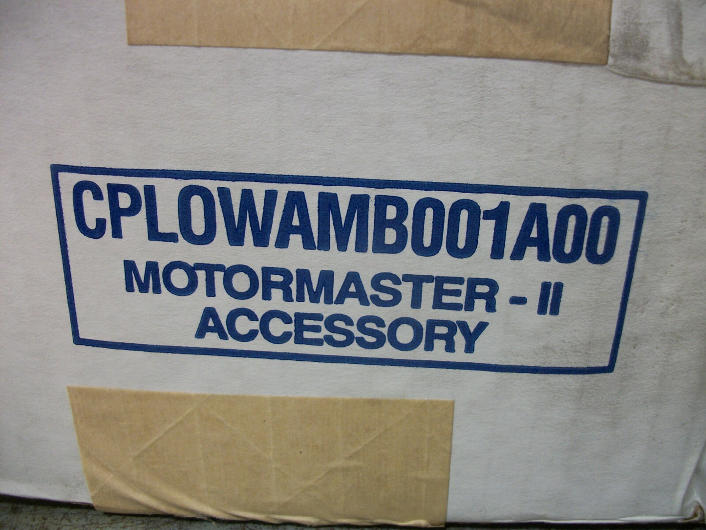 CUTLER-HAMMER MOTORMASTER II PRESSURE CONTROLLER CPLOWAMB001A00 NIB