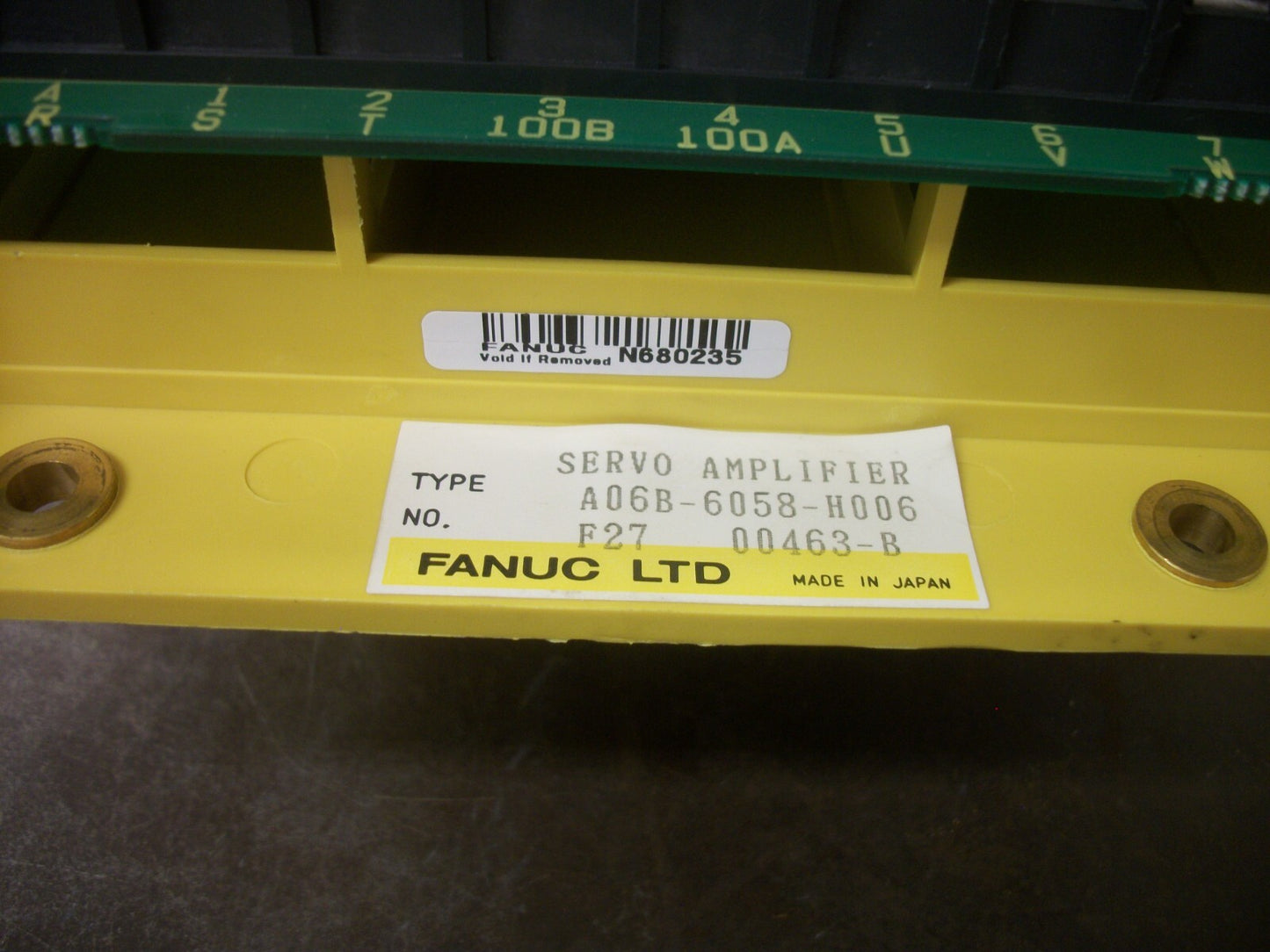 GE FANUC SERVO DRIVE AMPLIFIER A06B-6058-H006