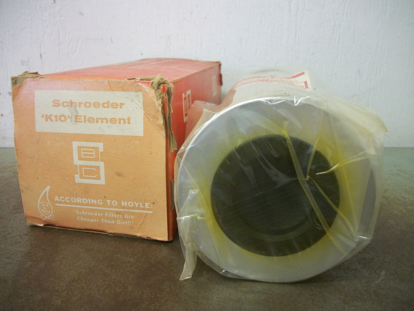 SCHROEDER FILTER ELEMENT K10 NIB