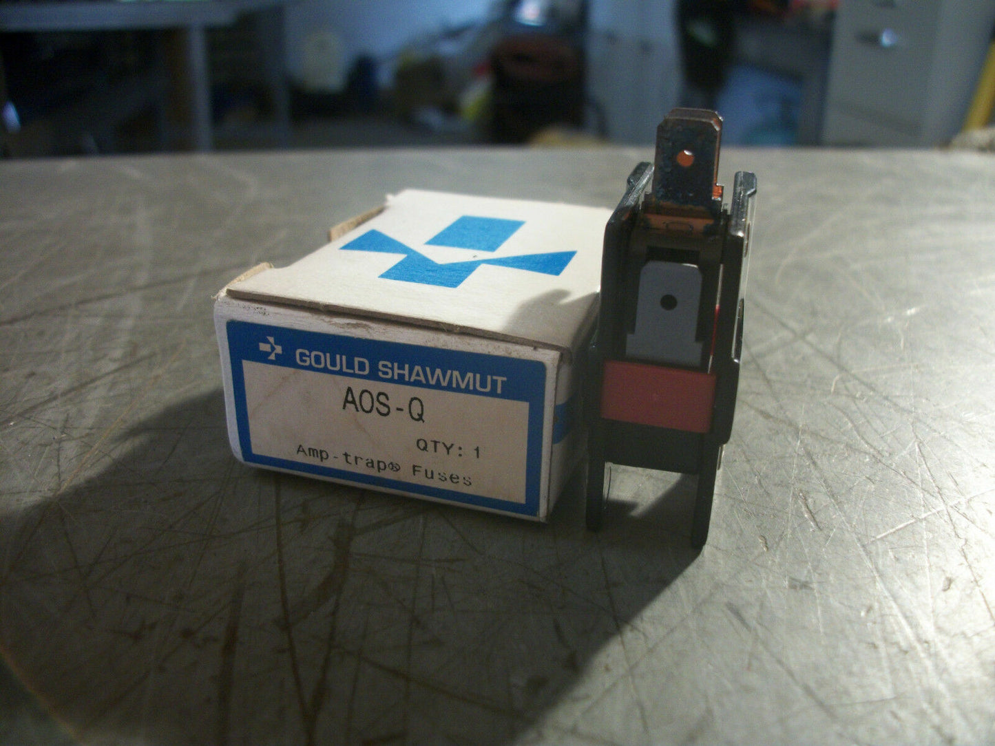 GOULD SHAWMUT 1N.O. 1N.C. ADD ON SWITCH AOS-Q NIB