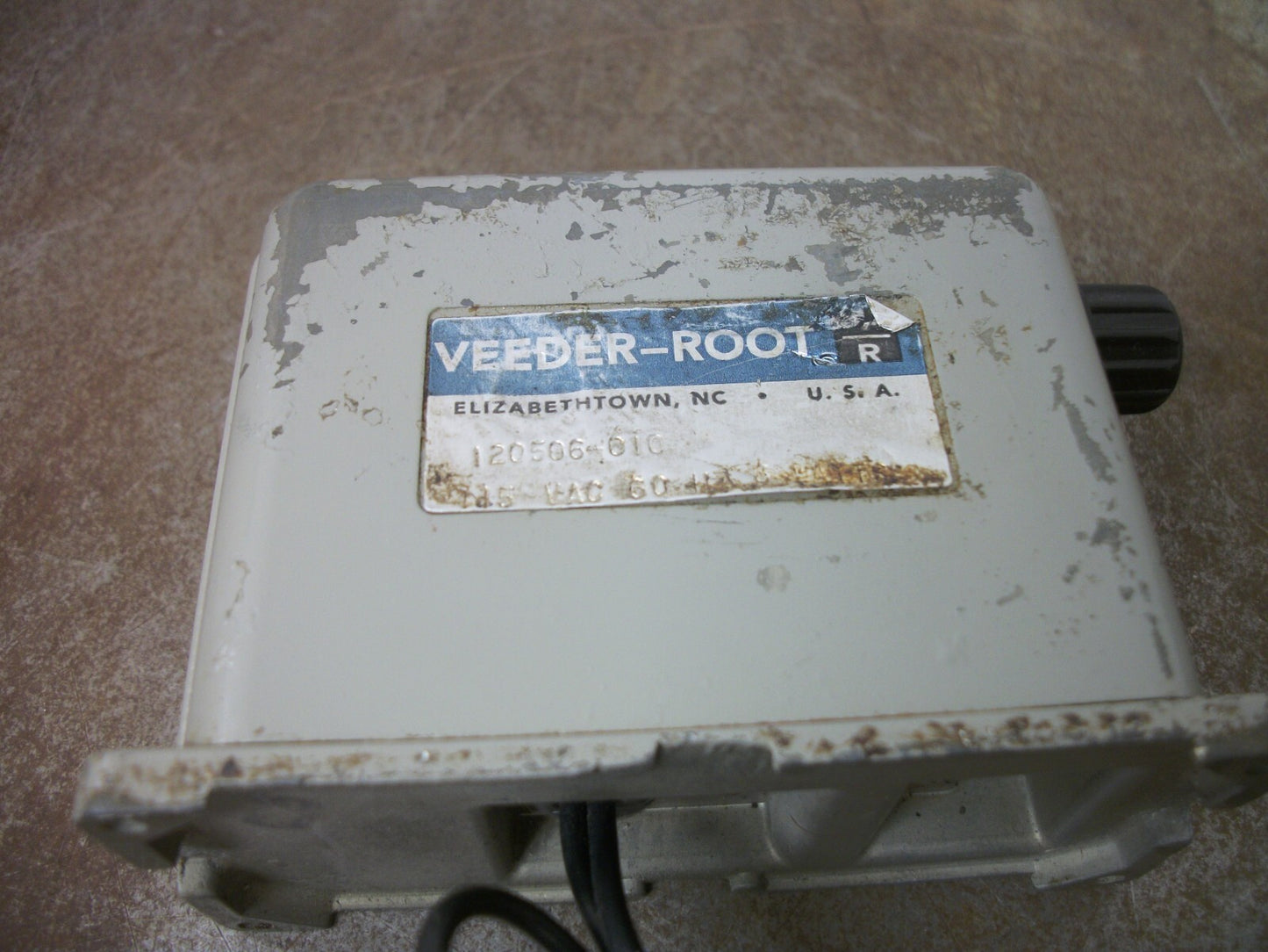 VEEDER-ROOT ANALOG COUNTER MODULE 120506-010 115VOLT