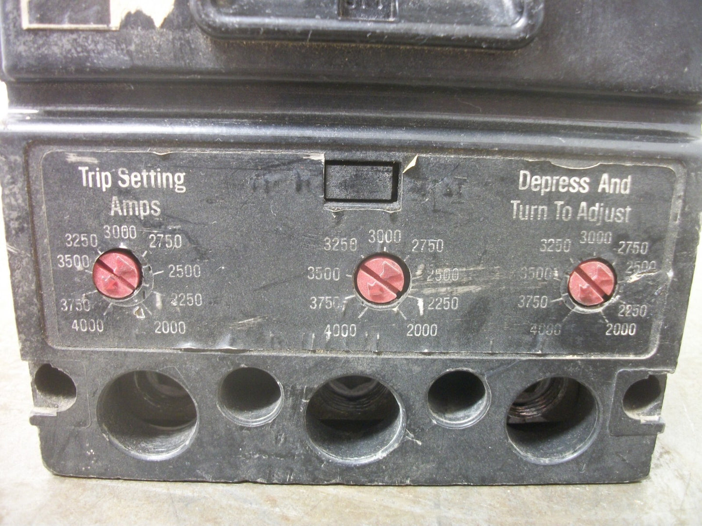 WESTINGHOUSE MCP CIRCUIT BREAKER MCP534000 400AMP 600VOLT 3POLE