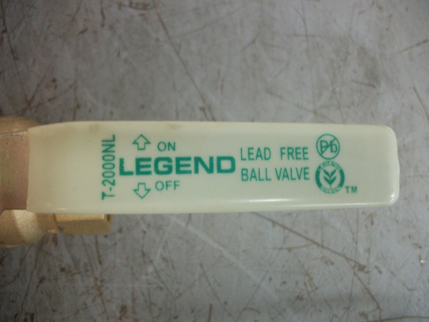 LEGEND 1" BRONZE LEAD FREE BALL VALVE T-2000NL NOB