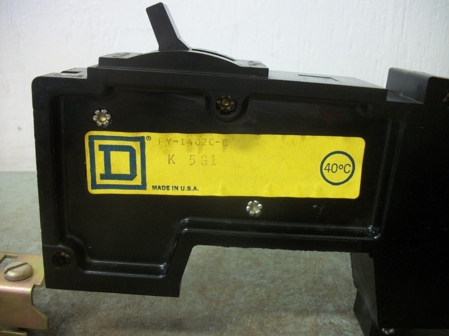 SQUARE D I-LINE FY CIRCUIT BREAKER FY14020C 20AMP 277VOLT 1POLE BLACK