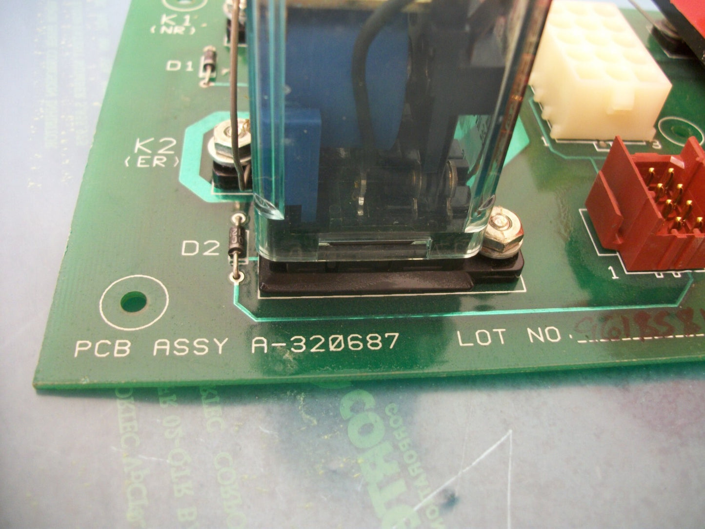 KOHLER AUTOMATIC TRANSFER SWITCH INTERFACE PCB ASSEMBLY A-320687