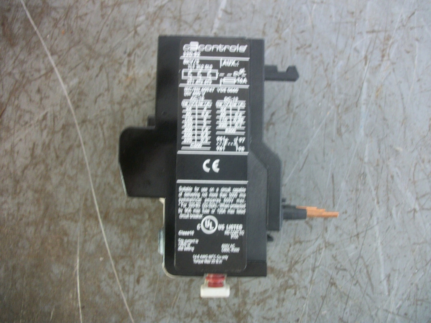 C3 CONTROLS THERMAL OVERLOAD RELAY 320-B2U23 15-23AMP