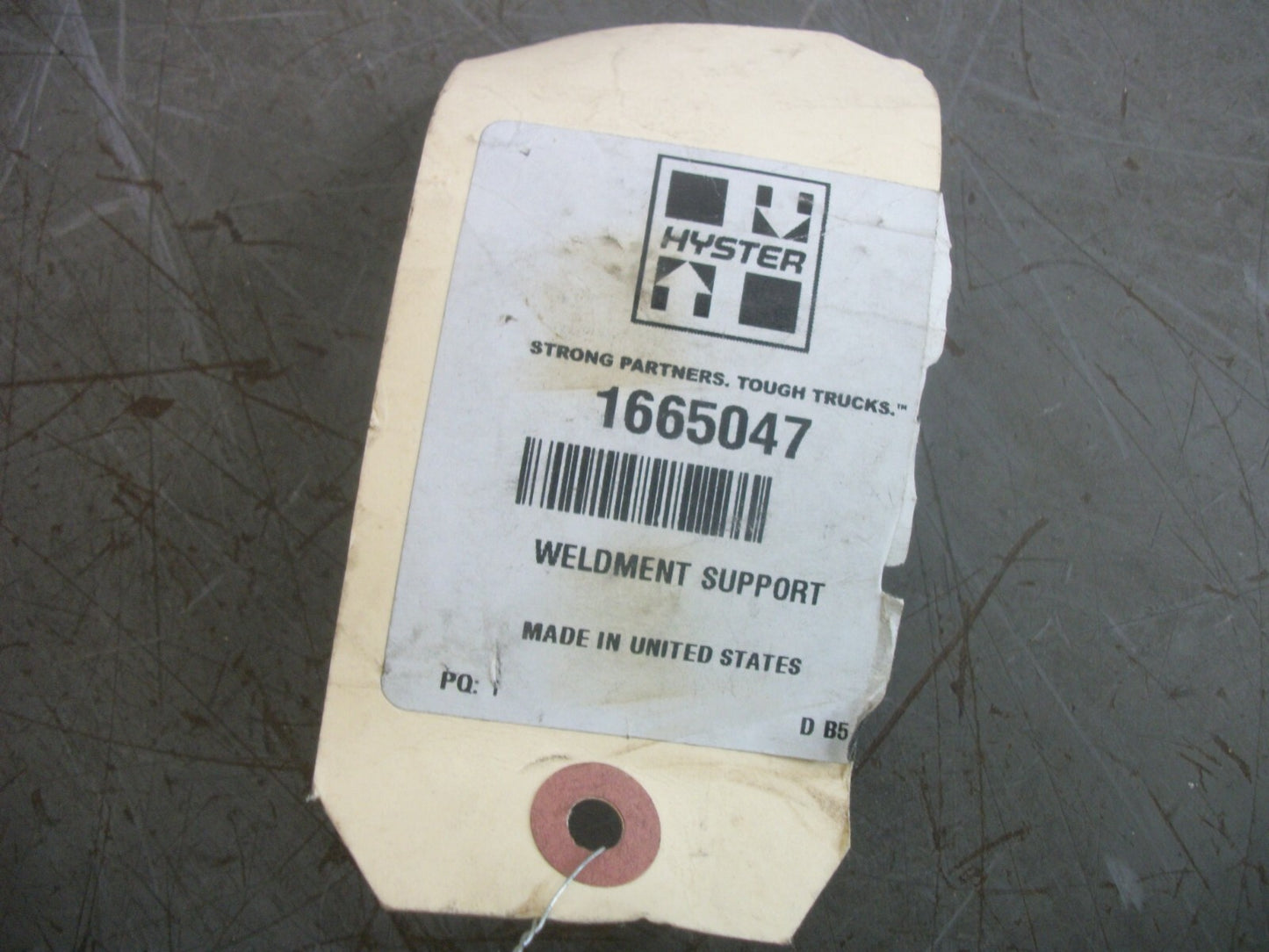 HYSTER WELDMENT SUPPORT 1665047 NEW
