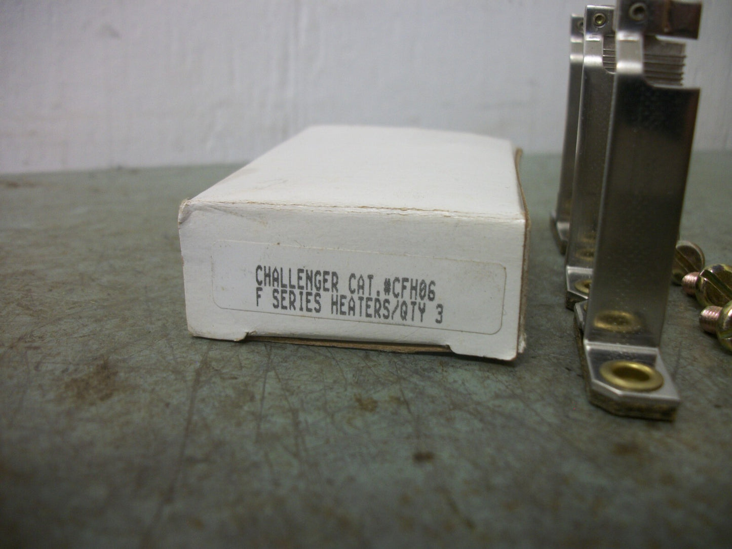 CHALLENGER BOX OF 3 F-SERIES OVERLOAD RELAY HEATERS CFH06 NIB