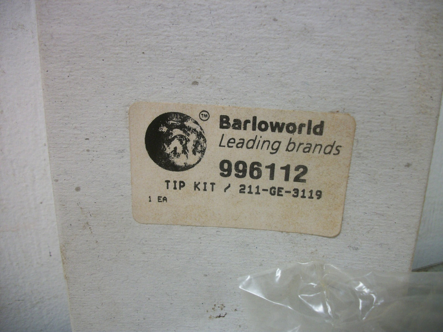 BARLOWORLD 211-GE-3119 CONTACT TIP KIT 996112 NIB
