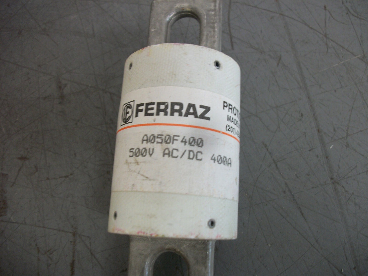 FERRAZ-SHAWMUT PROTISTOR FUSE A050F400 400AMP 500VOLT NOB